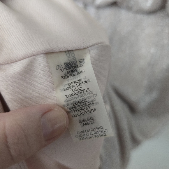 CALVIN KLEIN NEW Women's Metallic Textured Split Shoulder Blouson Sheath Dress 6 - Picture 6 of 11